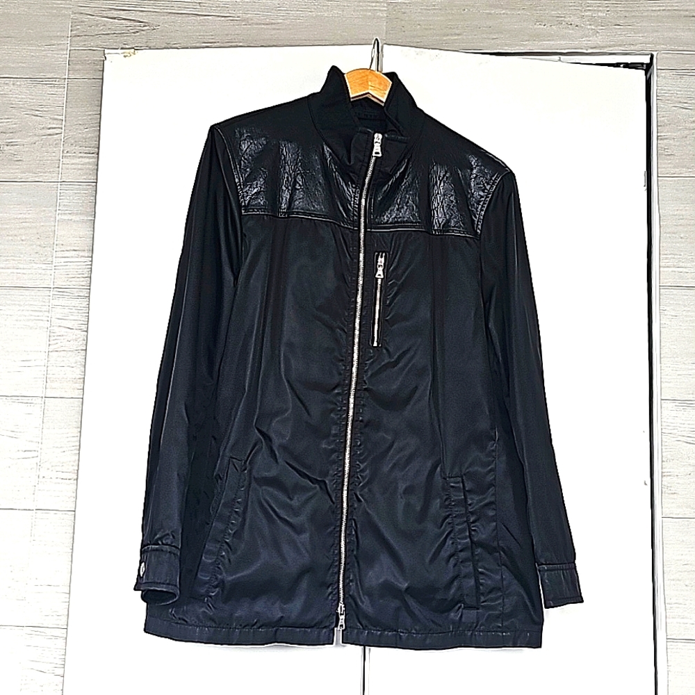 Prada (Authenticated) Mixed Media Jacket - image 2